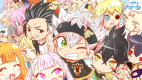 Black Clover Chibi Wallpapers Wallpaper Cave