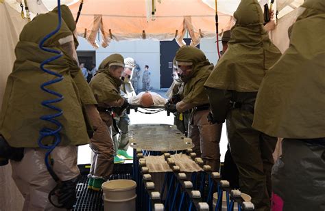 MDG Airmen Receive Decon Training Air Education And Training Command Article Display