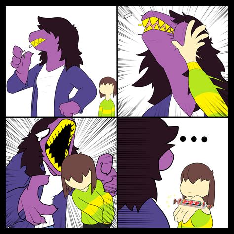 Stop Eating Chalk You Feral Creature Deltarune Know Your Meme