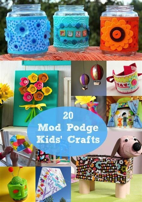 Mod Podge Crafts For Kids That Are Guaranteed Fun Easy Arts And