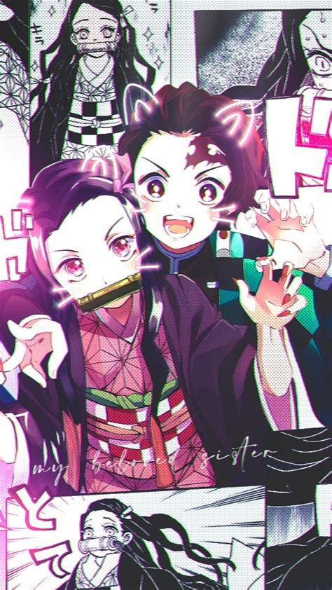 1080x1920 Nezuko And Tanjirou Manga Iphone 7 6s 6 Plus And Pixel Xl One Plus 3 3t 5