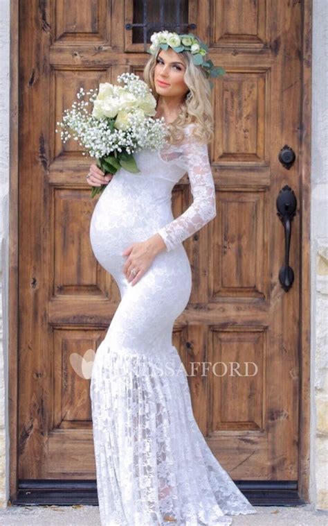 18 maternity wedding dresses that will show off your pregnancy curves