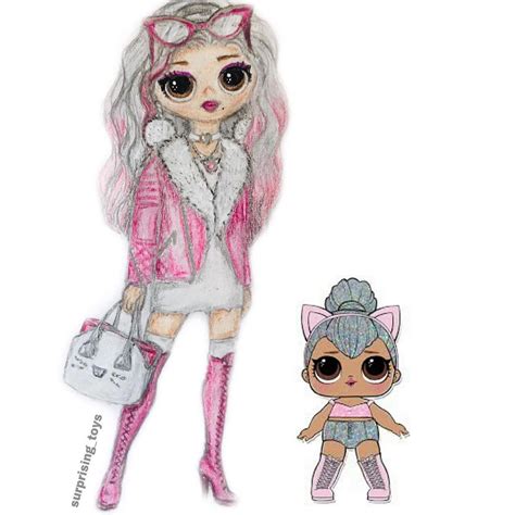 Surprise Dolls And Custom On Instagram “my Artwork Of Kitty Queen Omg