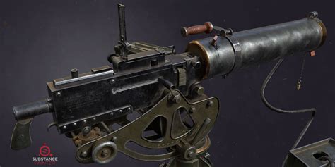 Gagandeep Singh Cheema M1917 Browning Machine Gun With A1 Tripod