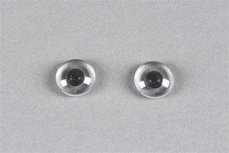 10mm Clear Glass Eyes Mdi Woodcarvers Supply