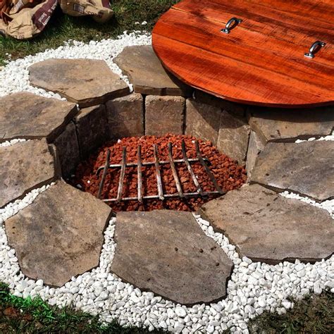 Make Inground Fire Pit Fireplace Design Ideas