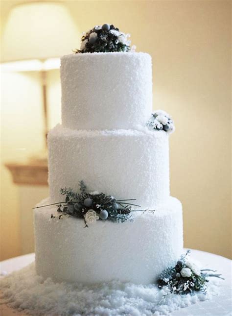 Winter Wedding Cakes 7 Delicious Cakes For A Beautiful Wedding