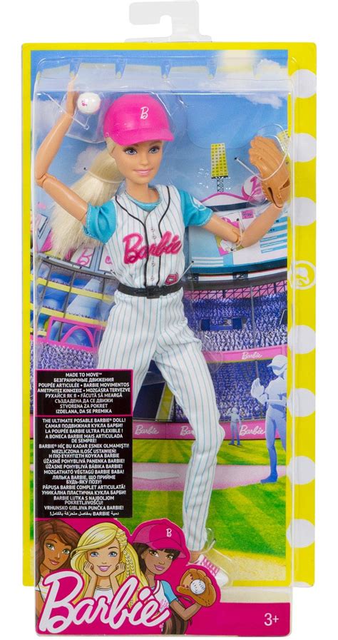 Barbie Olympic Games Tokyo 2020 Softball Doll With Softball Uniform