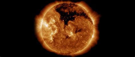 Nasa Found What Appears To Be An Enormous Dark Spot On The Sun Dark