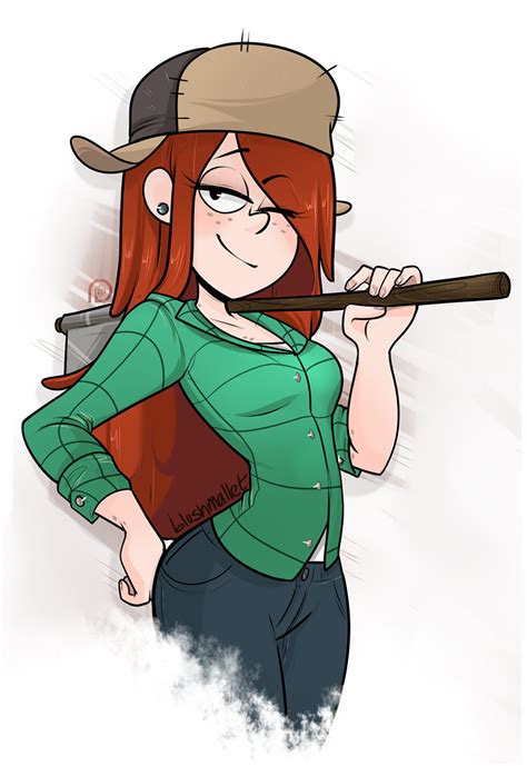 Wendy From An Old Poll Never Posted ’o Gravity Falls Fan Art Gravity Falls Anime Gravity
