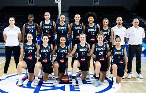 Basket Léquipe De France Féminine U20 Sacrée Championne Deurope