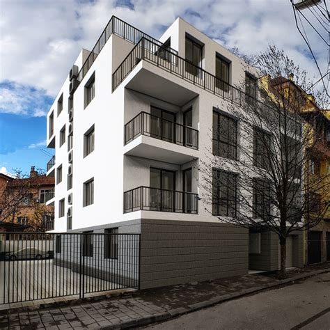 Residential Building In Plovdiv Tselina Str Architectural Design In