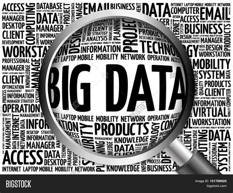 Big Data Word Cloud Image And Photo Free Trial Bigstock