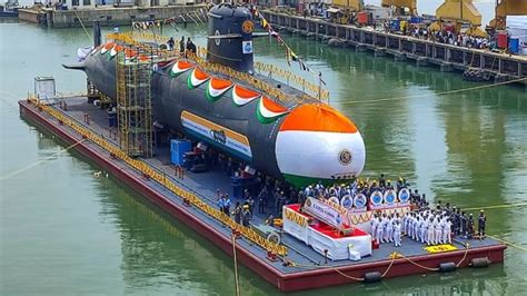Navy Begins Sea Trials Of Kalvari Class Submarine Vaghsheer Udayavani