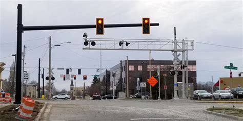 Motorists Adjusting To Three New Traffic Signals Along Hickory Street