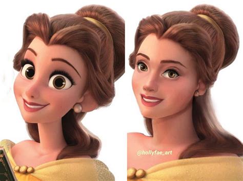 Artist Recreates Disney Princesses To Show What They D Look Like With More Realistic Proportions