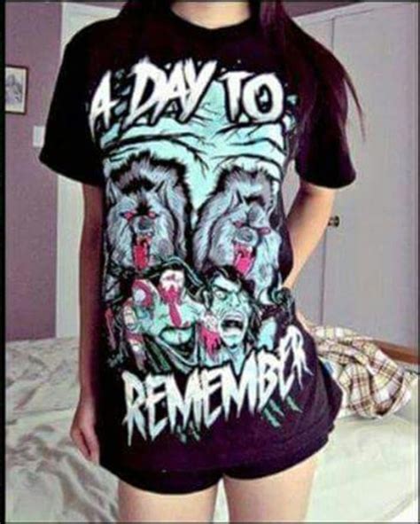 T Shirt A Day To Remember Band T Shirt Band Merch Merch Music