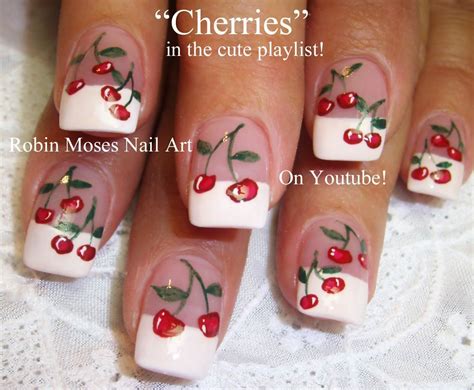 Nail Art Cherries Cherry Nail Art Nail Art Designs Images Cherry