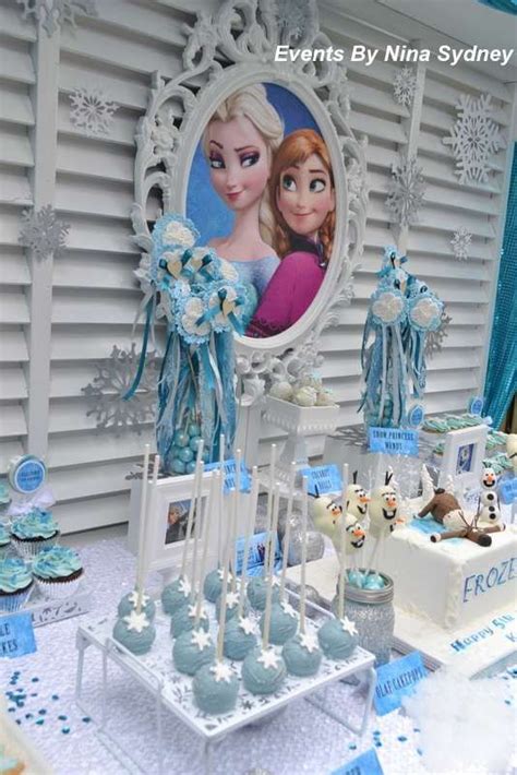 Frozen Birthday Party Ideas Photo 18 Of 18 Frozen Birthday Party Frozen Themed Birthday