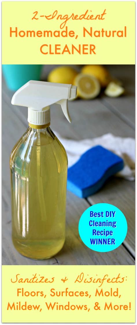 40 Homemade Cleaning Product Recipes
