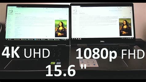4k Vs 1080p Laptop Screen 156 Inch Can You See The