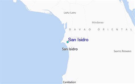 San Isidro Tide Station Location Guide