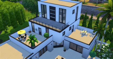 Sims 4 Maison Moderne Home Alqu