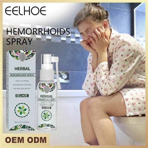 Natural Herbal Hemorrhoids Spray Hemorrhoid Pain Relief Spray Natural