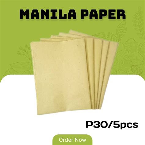 Manila Paper 5pcs Lazada Ph