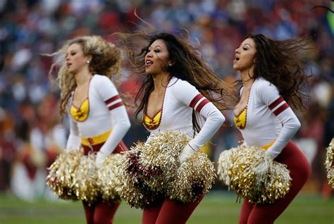 Redskins Cheerleaders Asked To Go Topless For Photo Shoot They Were