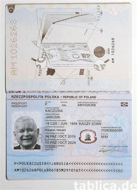 Dokumenty Kolekcjonerskie Dow D Kolekcjonerski Paszport