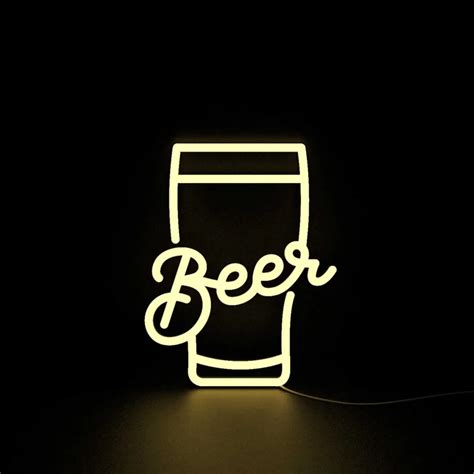 Beer Mug Neon Hineon Custom Neon Sign