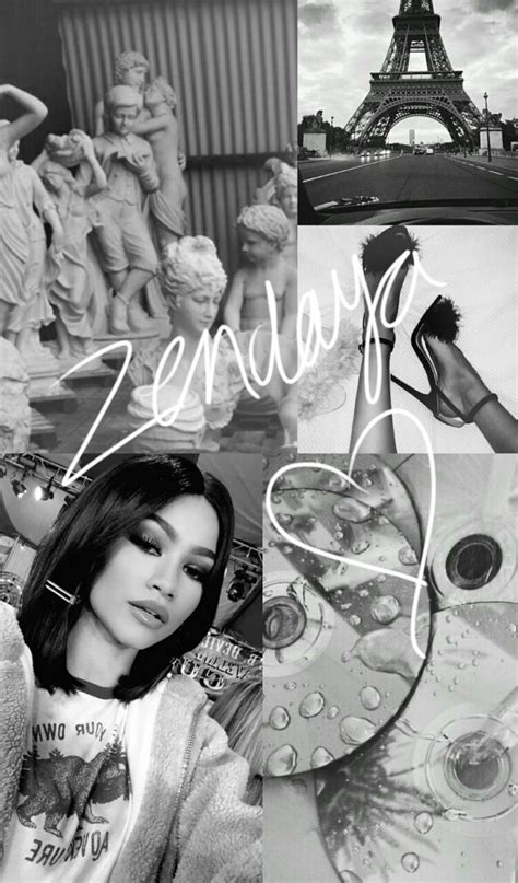 Zendaya Aesthetic Collage Wallpapers Top Free Zendaya Aesthetic