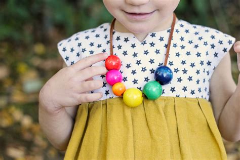 Diy Cute Easy Toddler Safe Necklaces
