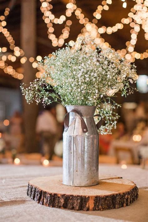 Rustic Vintage Wedding Centerpiece Ideas Emmalovesweddings