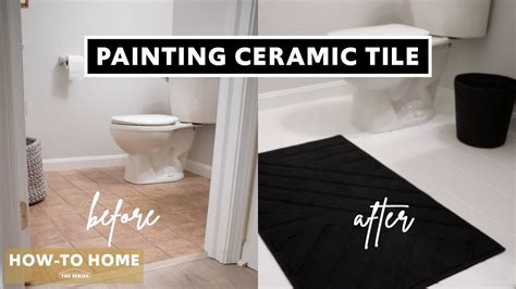 How To Paint Your Ceramic Tile Floor Ep How To Home The Series