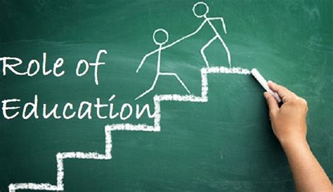 Role Of Education And Its Importance In Building A Character