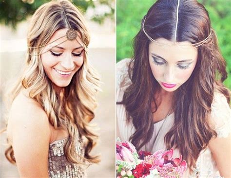 14 stunning ways to wear your hair down for your wedding