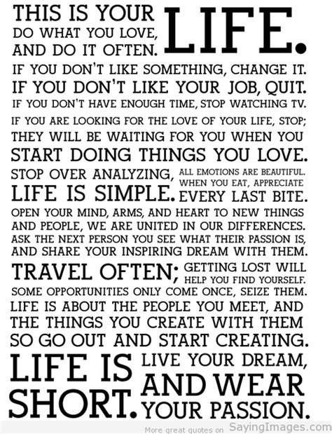 Quotes About Life Life Quotes Pictures