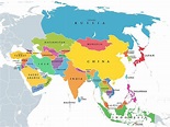 What Are The Five Regions of Asia? - WorldAtlas