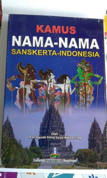 Jual Buku Nama Nama Sansekerta Indonesia Di Lapak Gamma Mart Bukalapak