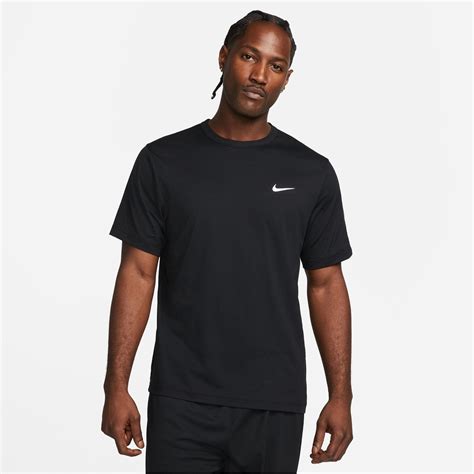 Nike Dri Fit Uv Hyverse Mens Short Sleeve Fitness Top Short Sleeve