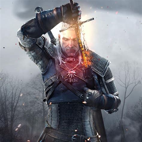 The Witcher 3 Geralt Sword Wallpaper Engine
