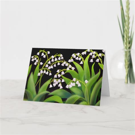 Lily Of The Valley Card