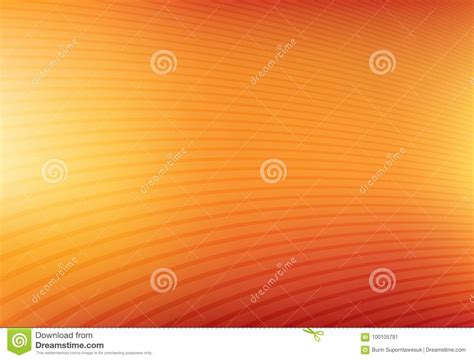 Abstract Orange And Yellow Mesh Gradient With Curve Lines Patter Stock