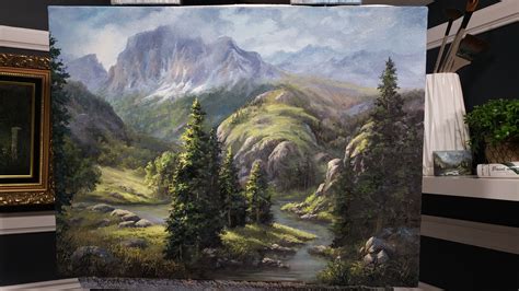 Paint The Perfect Mountain Every Time Paint With Kevin Kevin Hill