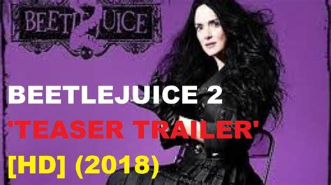 Beetlejuice 2 (2021) concept trailer. BEETLEJUICE 2 'TEASER TRAILER' HD (2018) Michael Keaton ...