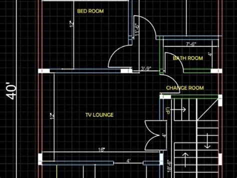 Redraw Sketch Or Pdf Floor Plan By 2d Autocad By Rahmanthedev Fiverr