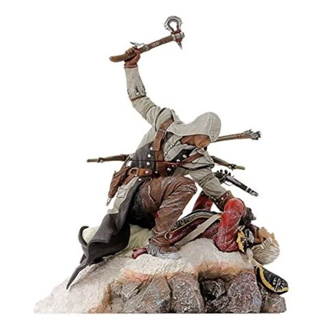 Assassins Creed Iii Connor The Last Breath Pvc Statue Ubisoft Ubi