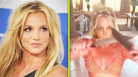 Britney Spears Sparks Concern With Knife Dancing Video What Really Happened